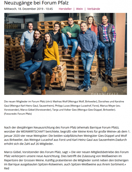 Meininger Verlag 19.12.2019