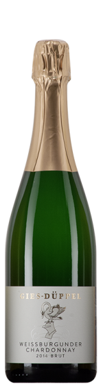 Weißburgunder & Chardonnay brut (0,75 Liter), Sekt, Secco und Traubensecco, Weingut Kirchner